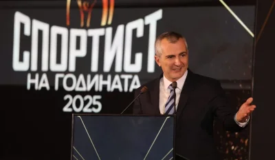 Министър Илиев на &bdquo;Спортист на годината&ldquo;: Българските шампиони са вдъхновение за цяла нация