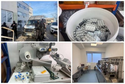 Разбиха незаконна фабрика за производство и продажба на фалшиви лекарства в София (СНИМКИ)