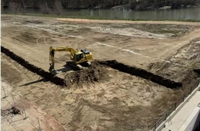 Жители на Пловдив протестират срещу строеж до река Марица