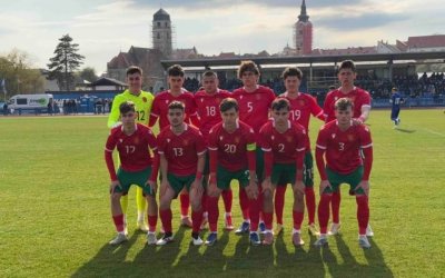 България U19 загуби от Хърватия в квалификациите за Евро 2027