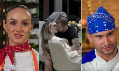 Гореща сцена в &bdquo;Hell&rsquo;s Kitchen&ldquo;: Омъжената Деси Трифонова и Илиян Събков се разцелуваха пред камерите (ВИДЕО)