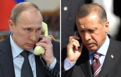 Путин и Ердоган обсъдиха ескалацията в Близкия изток и сигурността в Черно море