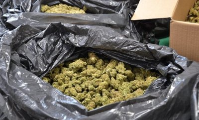 Близо 300 кг марихуана бе задържана на границата с Турция