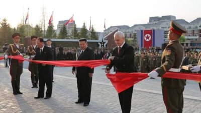 Северна Корея изгради мемориал за войници, загинали във войната Русия и Украйна