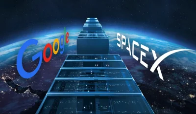 AI в космоса: Google и SpaceX обсъждат орбитални центрове за данни