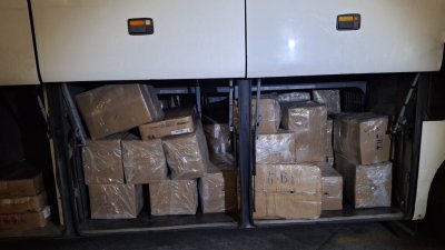 2 тона животински продукти без документи иззеха на &bdquo;Капитан Андреево&ldquo;