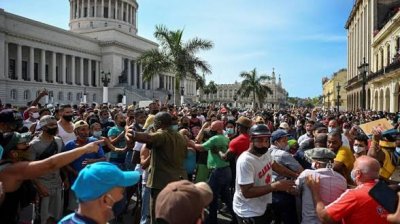 Граждански протести в Хавана заради енергийна криза