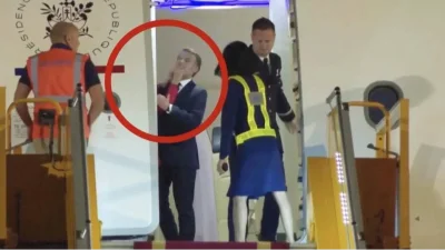 Разкриха защо Бриджит удари шамар на Макрон