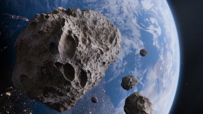 Астероид колкото баскетболно игрище преминава близо до Земята утре