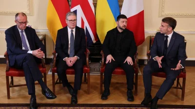 Bloomberg: Германия, Франция и Великобритания разработват план за преговори с Путин за Украйна