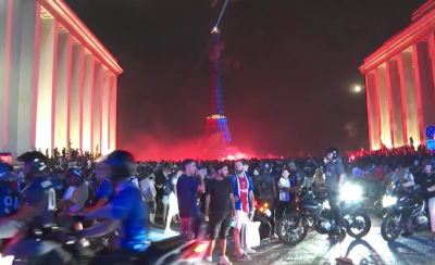 (ВИДЕО) Париж под обсада: Масови безредици, ранени полицаи и стотици арестувани след победата на ПСЖ в Шампионска лига