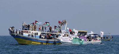 Флотилия от Турция се отправя към ивицата Газа в проява на протест срещу Израел