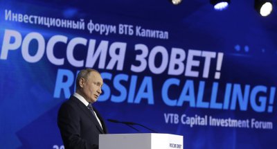 Путин: Руската федерация не е бензиностанция, а Европа не е &bdquo;убежище&ldquo; за бизнеса