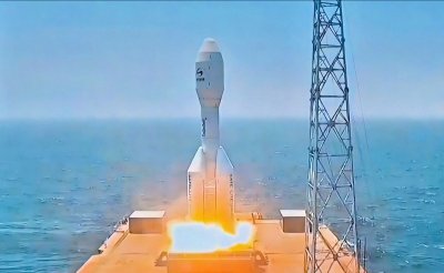 Китай показа космическа мощ: Ракетата Gravity-1 направи трети успешен полет