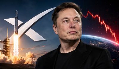 Големият дебют се провали? Акциите на SpaceX се сринаха след включването в Nasdaq 100