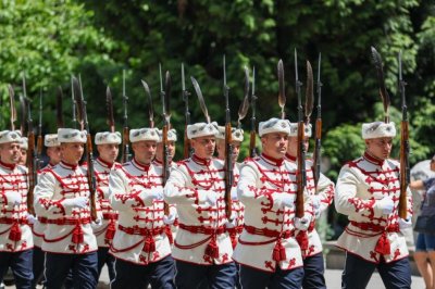Националната гвардейска част отбелязва 147 години с тържествена смяна на караула