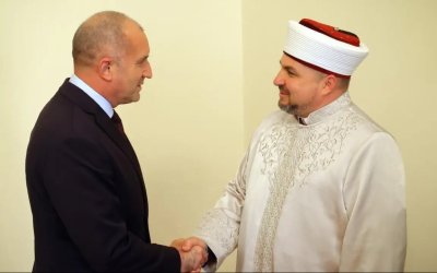 Румен Радев пред новия главен мюфтия: България е пример за толерантност между религиозните общности