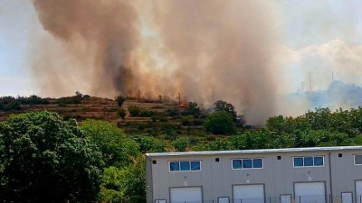 Пожар избухна край Асеновград, &bdquo;Кугър&ldquo; се включи в гасенето край Враца (ВИДЕО)