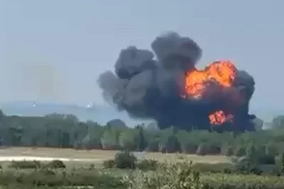 Турски F-16 се разби по време на тренировъчен полет (ВИДЕО)