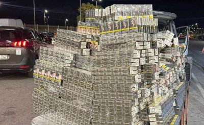 Рекордни 125 200 къса цигари задържаха митничари на &bdquo;Капитан Андреево&ldquo;