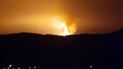 Потушиха пожара в складова база за боеприпаси край село Горни Върпища