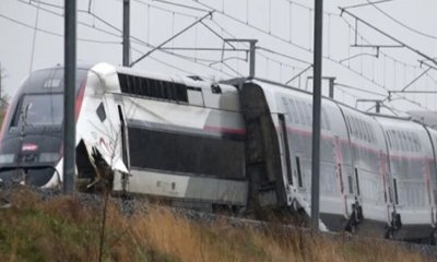 Прокуратурата във Франция обяви, че няма признаци за атентат при дерайлирането на влак в петък