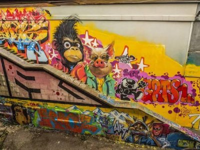 София преобразява занемарено пространство с международния фестивал Sofia Urban Art