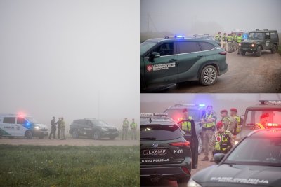 (ВИДЕО) Сваленият над Литва дрон е пренасял експлозиви, заяви министърът на отбраната на страната