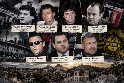 Пловдивската "прокоба": футбол, бизнес и седем смъртни случая за три десетилетия