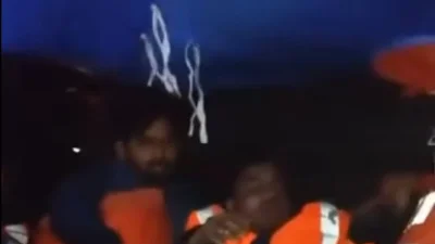 (ВИДЕО) Вижте кадри от евaкуацията на моряците от кораба ABLE в Черно море