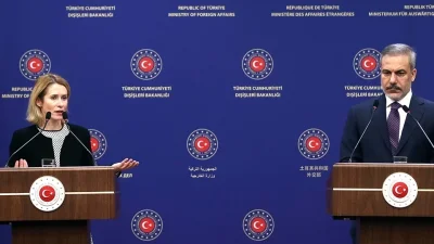 Хакан Фидан и Кая Калас обсъдиха блокираните доставки на зърно за световните пазари