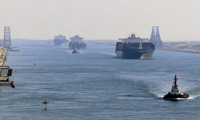 Заради конфликта в Газа 55 кораба отказаха да плават през Суецкия канал