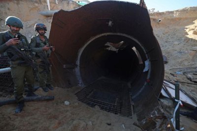 Израелската армия откри най-големия тунел на "Хамас" в Ивицата Газа (СНИМКИ)