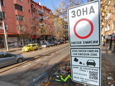 Между 800 и 1000 шофьори нарушават забраната за движение в нискоемисионната зона в София