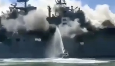 Хутите нападнаха с крилата ракета американски кораб (ВИДЕО)