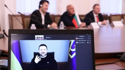 Володимир Зеленски благодари на Бойко Борисов, Делян Пеевски и Кирил Петков