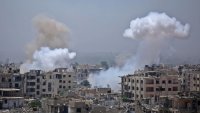Сирийската ПВО стреля по Дамаск