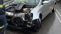 Катастрофа в София: Кола се заби в автобус на градския транспорт