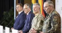 Първите германски войски пристигат в Литва