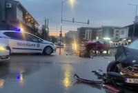 Тежка катастрофа рано тази сутрин в столичния кв. "Люлин"
