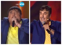 Рачков пя с баджанака си Веселин Маринов в "Капките" (ВИДЕО)