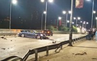 Поредна катастрофа със скъп автомобил в Пловдив