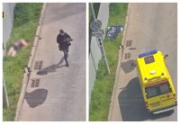 ИЗВЪНРЕДНО: Тежко поръчково убийство с автомат потресе Москва! (ВИДЕО 18+)