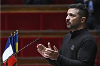 Смях от устата на Зеленски във Франция: Нацизмът се възражда!