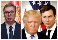 Зетят на Тръмп се срещна със сръбският президент Вучич, обсъдиха строежа на нов хотел