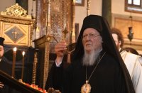 Вселенският патриарх беше посрещнат в катедрален храм "Св. великомъченица Неделя"