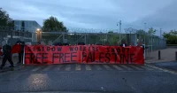 Пропалестински протестиращи блокираха оръжеен завод в Шотландия: Незабавно да се прекрати огъня в Газа! (СНИМКИ)
