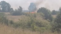 ИЗВЪНРЕДНО! Огънят в с. Воден отново се разгоря, пожар пламна и до Цапарево