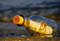 Писмо в бутилка, хвърлено в морето, преплува от Великобритания до Швеция за по-малко от година