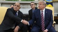 Борисов към Тръмп: Готов съм да работим заедно, отново!